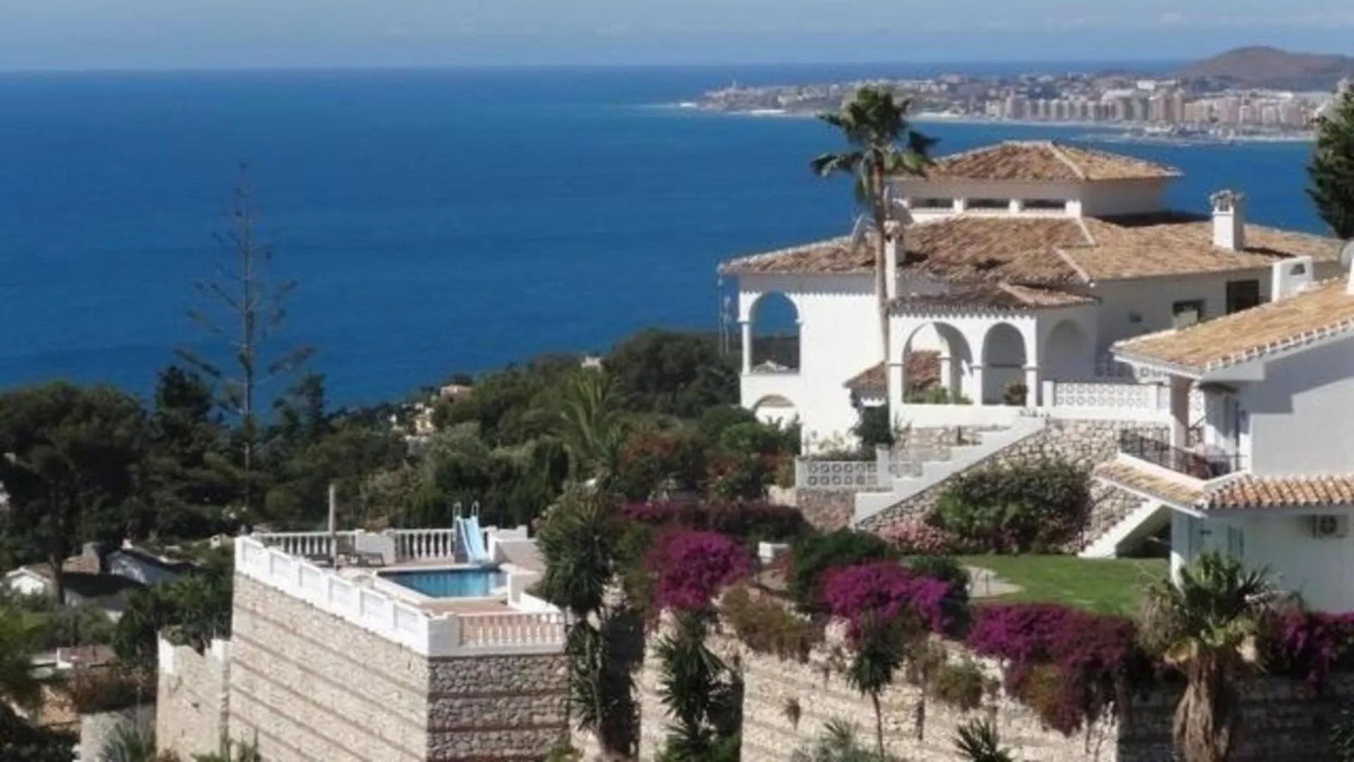Sonnige Villa Bella Vista Mit Fantastischem Panoramablick Und Privaten Pool, Exklusive Lage Benalmadena Spain